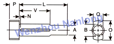 ASME B18.8.2 Grooved T-Head Cotter Pins